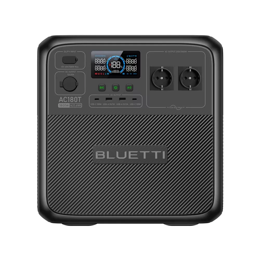 Trạm Sạc Di Động Bluetti AC180T | Bluetti Việt Nam Phân Phối Chính Hãng